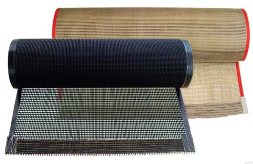 Bandas en fibra de vidrio (Fiberglass®) recubiertas con Teflón® (PTFE